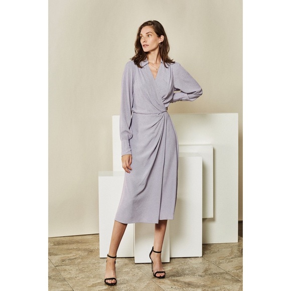 Equipment Gilliane Wrap Dress Midi Dress - Picture 11 of 11